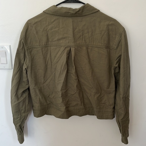 Abound green crop jacket - Picture 3 of 3